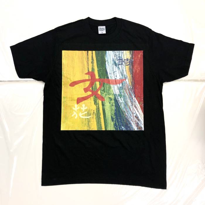 リバース　T-SHIRT(ブラック・M)