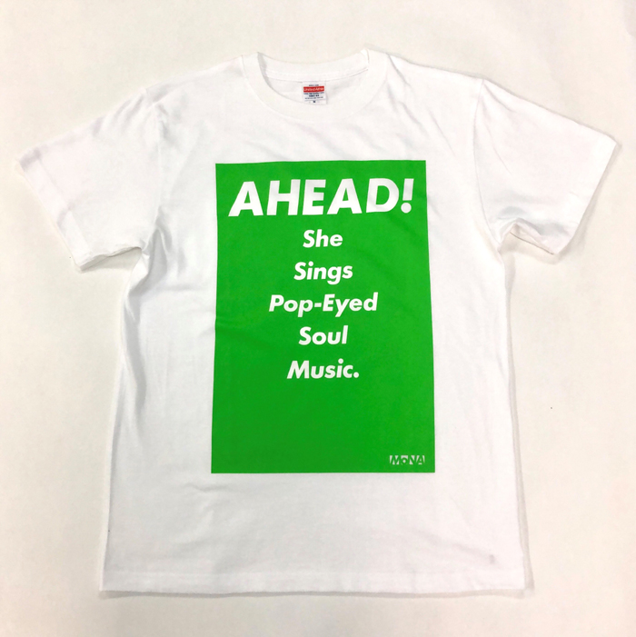 Tシャツ　AHEAD!（緑・M）