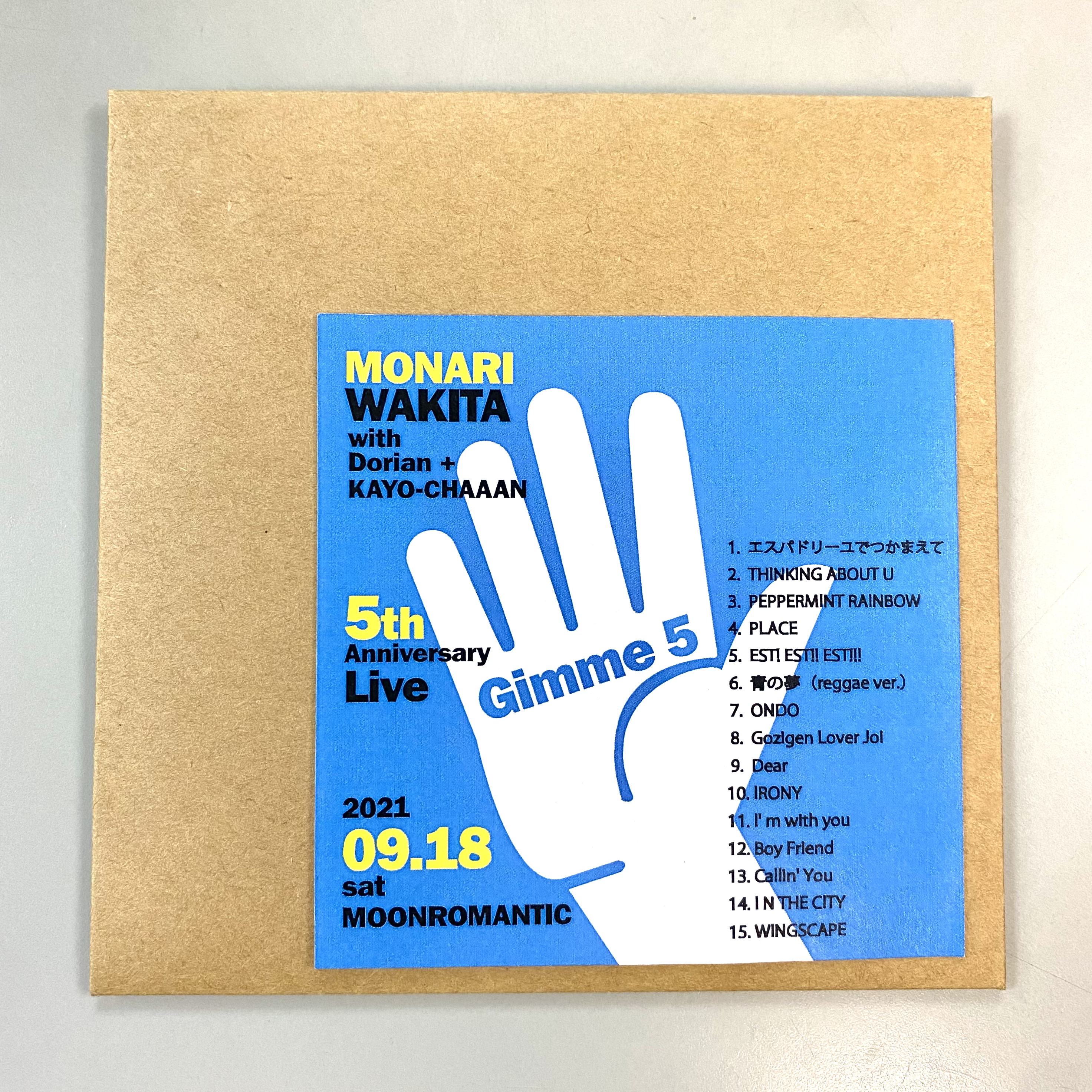 LIVE DVD 5th Anniversary Live - Gimme 5- @MOONROMANTIC