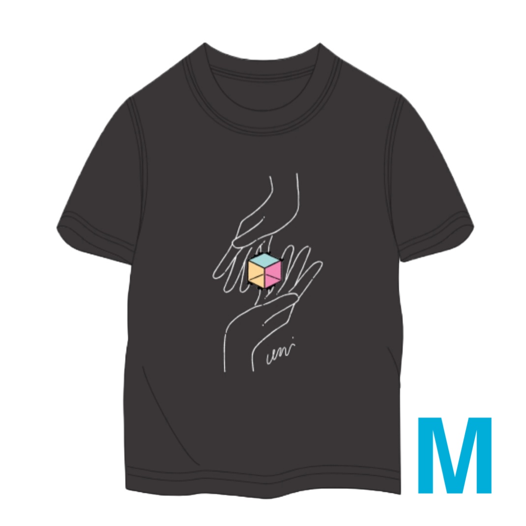 UNI Tシャツ 黒 M