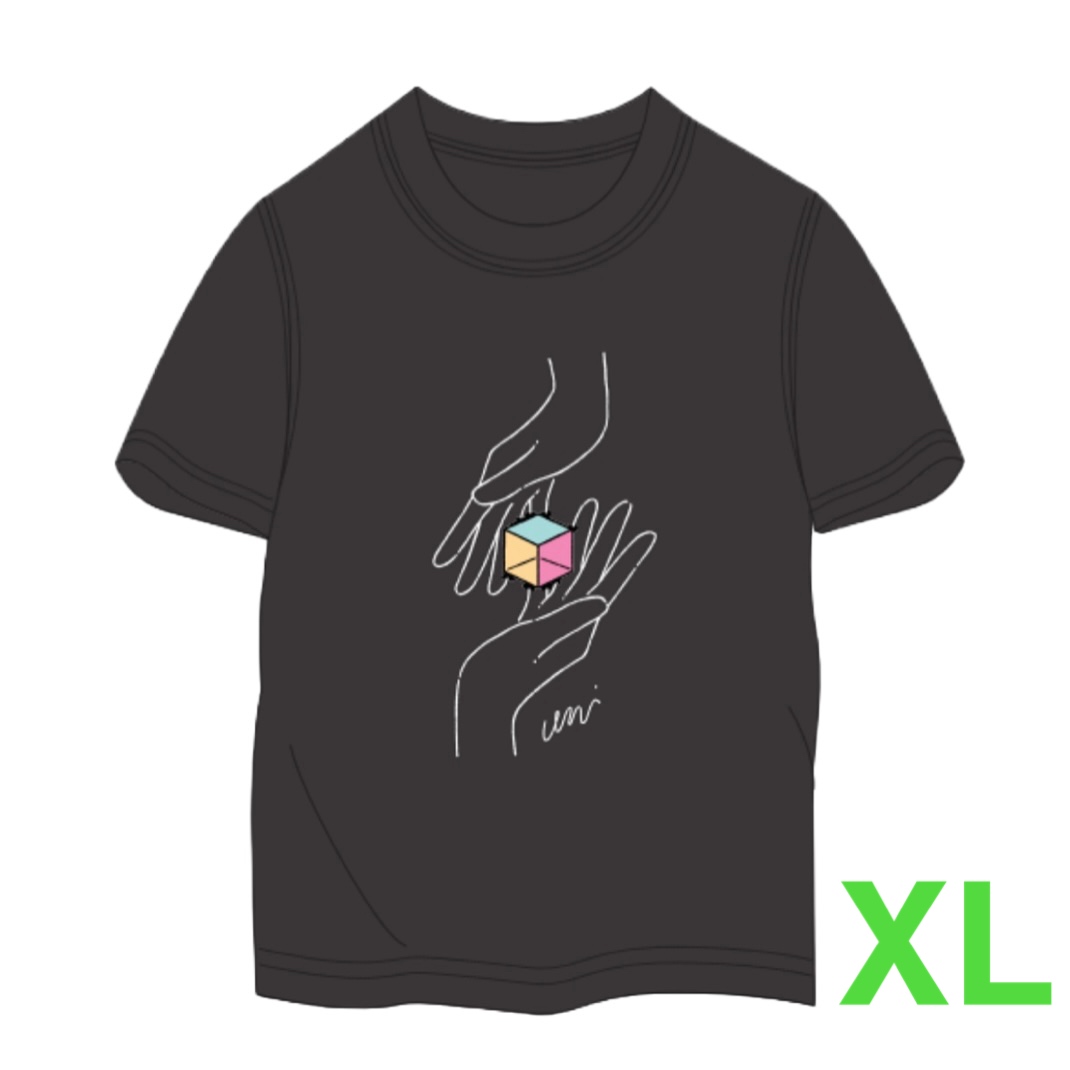 UNI Tシャツ 黒 XL