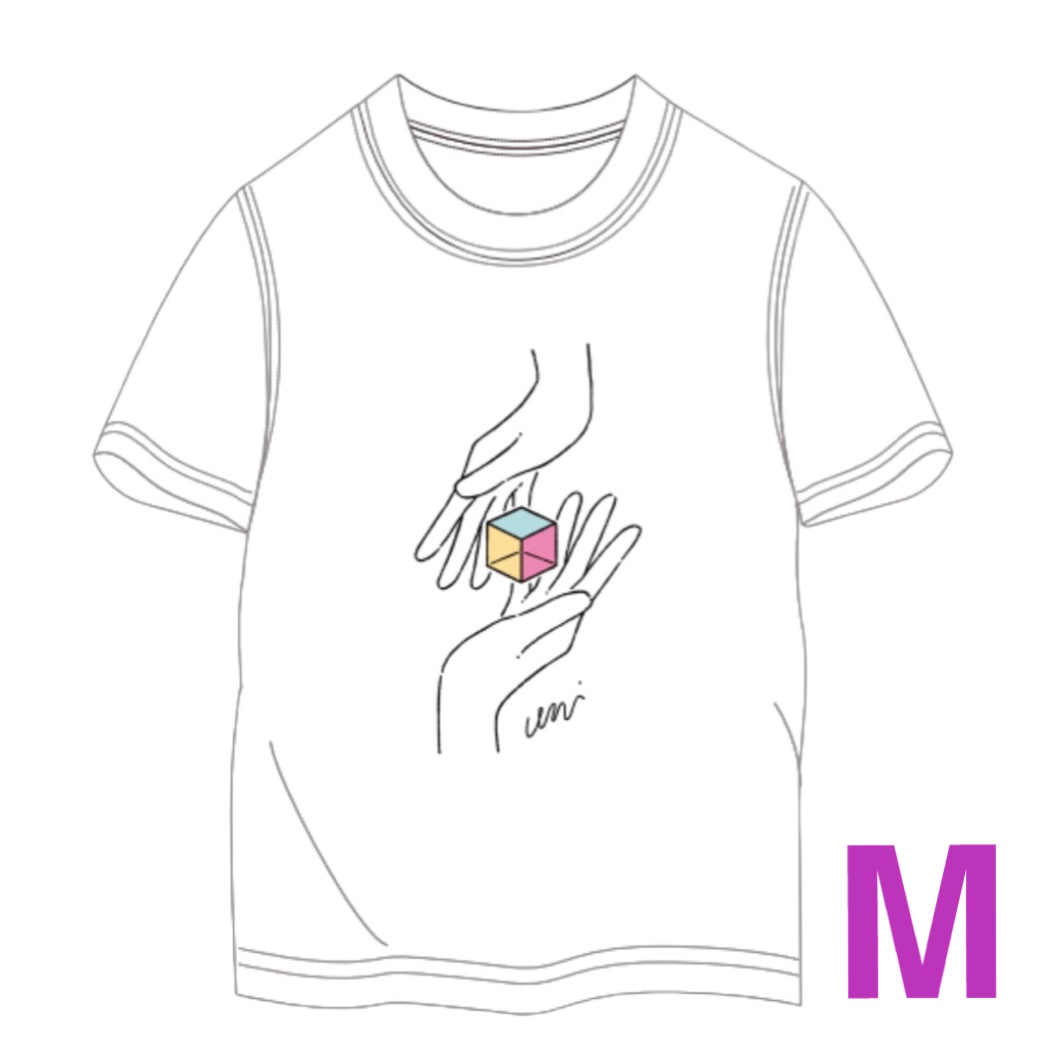 UNI Tシャツ 白 M