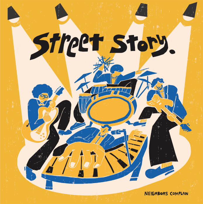 Neighbors Complain ニューアルバム『Street Story.』を6月3日に